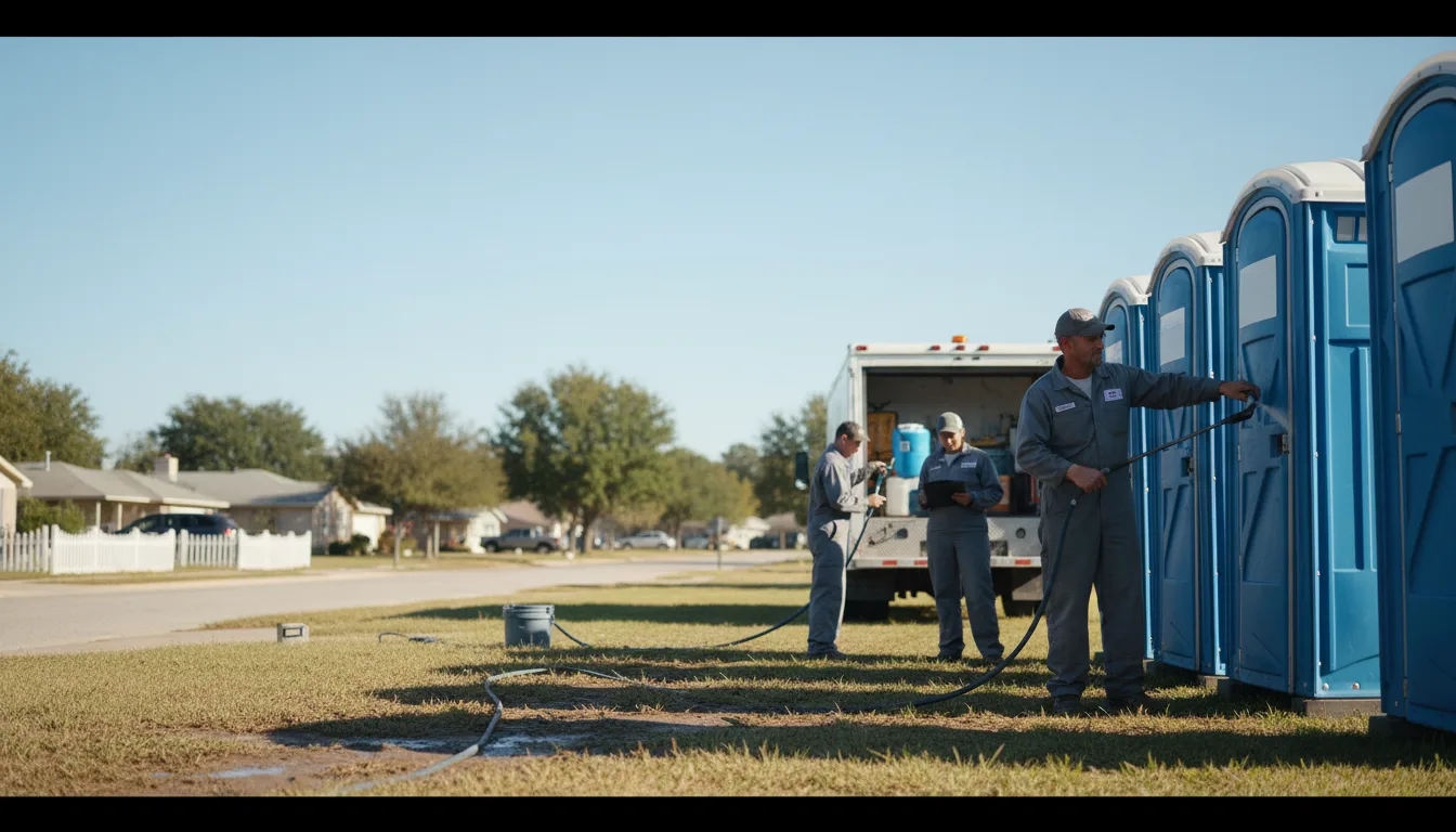 Long-Term Portable Toilet Rental in Belton, TX near me